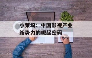 小莱坞：中国影视产业新势力的崛起密码