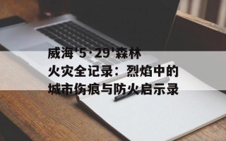 威海'5·29'森林火灾全记录：烈焰中的城市伤痕与防火启示录
