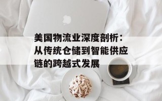 美国物流业深度剖析：从传统仓储到智能供应链的跨越式发展
