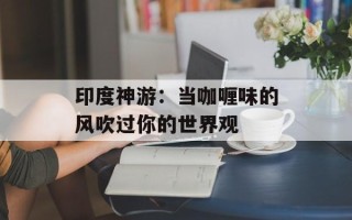 印度神游：当咖喱味的风吹过你的世界观