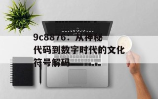 9c8876：从神秘代码到数字时代的文化符号解码
