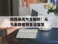 阳西县天气全解析：从气象数据到生活智慧