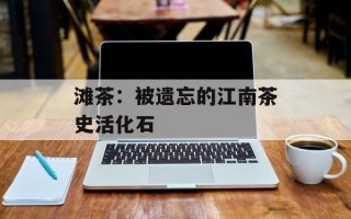 滩茶：被遗忘的江南茶史活化石