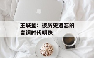 王城星：被历史遗忘的青铜时代明珠