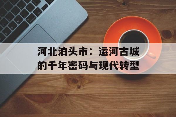 河北泊头市：运河古城的千年密码与现代转型-第1张图片-