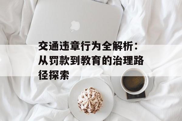 交通违章行为全解析：从罚款到教育的治理路径探索-第1张图片-